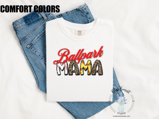 Ballpark Mama T-Shirt - Perfect for Game Days, Mother's Day Gift, Sports Fans, Casual Wear, Summer Outings - Image 6