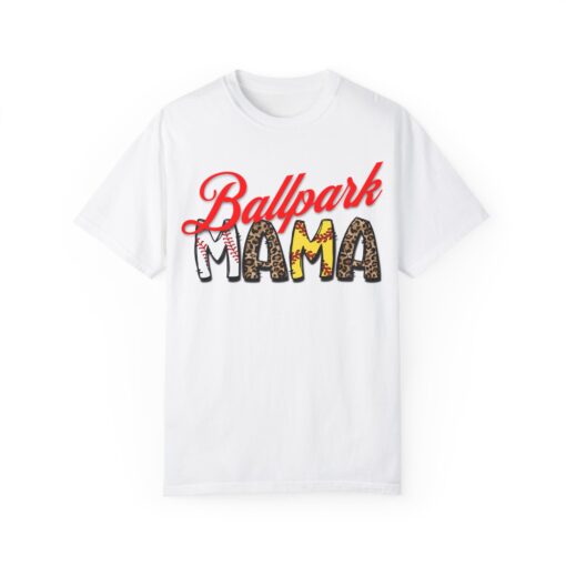 Ballpark Mama T-Shirt - Perfect for Game Days, Mother's Day Gift, Sports Fans, Casual Wear, Summer Outings